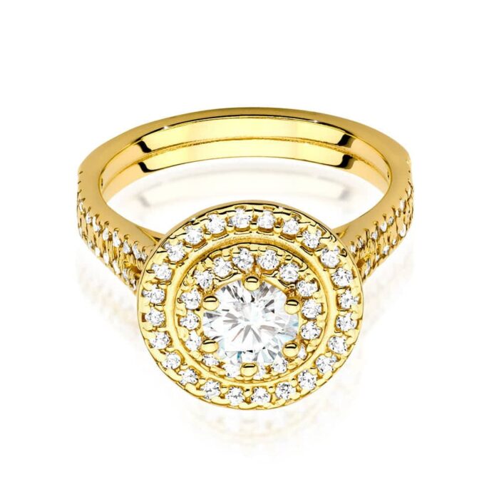 Inel Aur 14K cu Diamant 1.63 ct - Imagine 2
