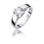Inel Aur 14k cu Diamant 0.50 ct - Imagine 4
