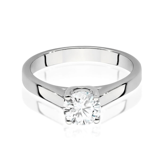 Inel Aur 14K cu Diamant 0.70 ct - Imagine 5