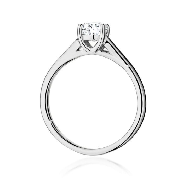 Inel Aur 14K cu Diamant 0.70 ct - Imagine 6