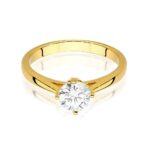 Inel Aur 14K cu Diamant 0.70 ct - Imagine 2