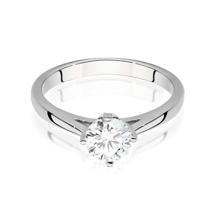Inel Aur 14K cu Diamant 0.70 ct - Imagine 5