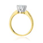 Inel Aur 14K cu Diamant 0.70 ct - Imagine 3
