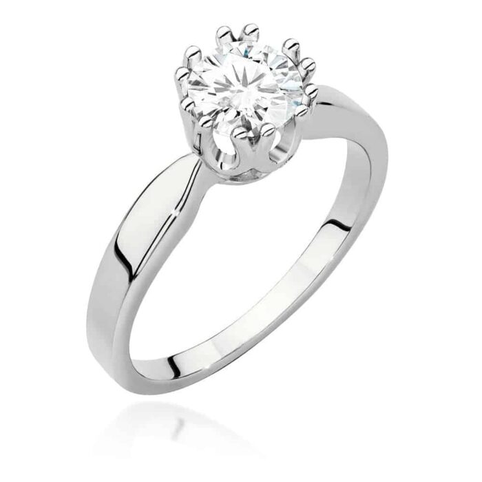 Inel Aur 14K cu Diamant 0.70 ct - Imagine 4