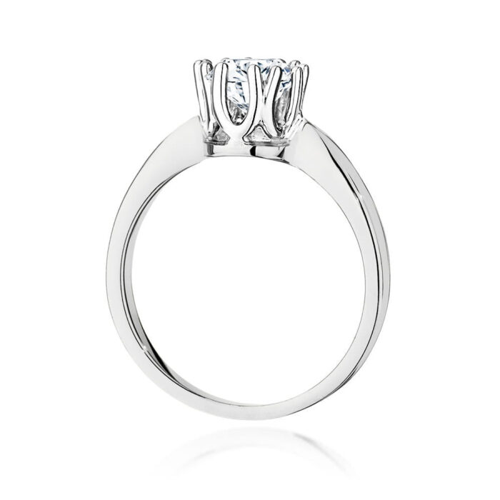 Inel Aur 14K cu Diamant 0.70 ct - Imagine 6