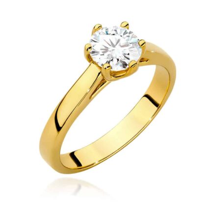 Inel Aur 14K cu Diamant 0.50 ct
