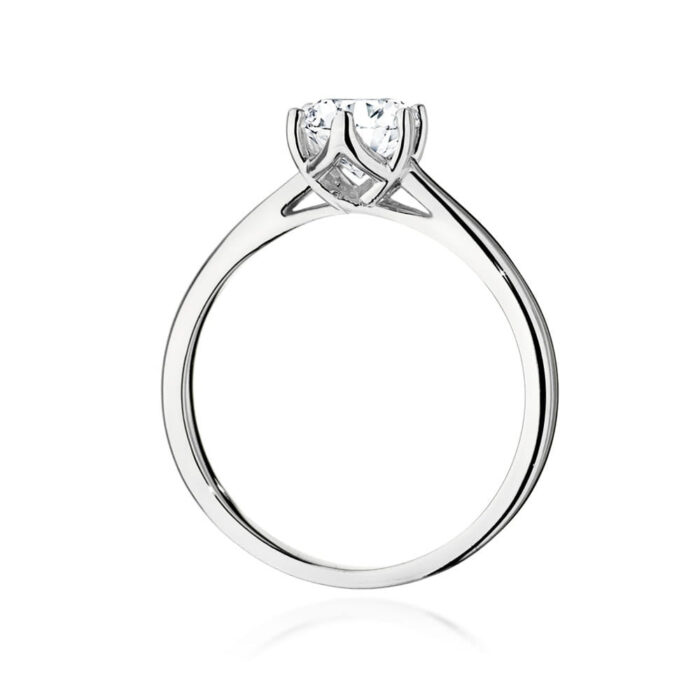 Inel Aur 14K cu Diamant 0.50 ct - Imagine 6