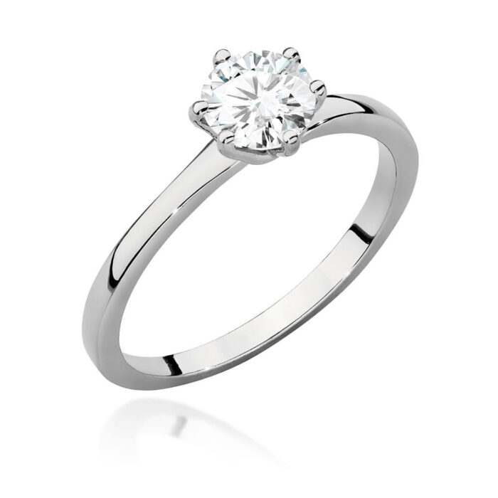 Inel Aur 14K cu Diamant 0.70 ct - Imagine 4