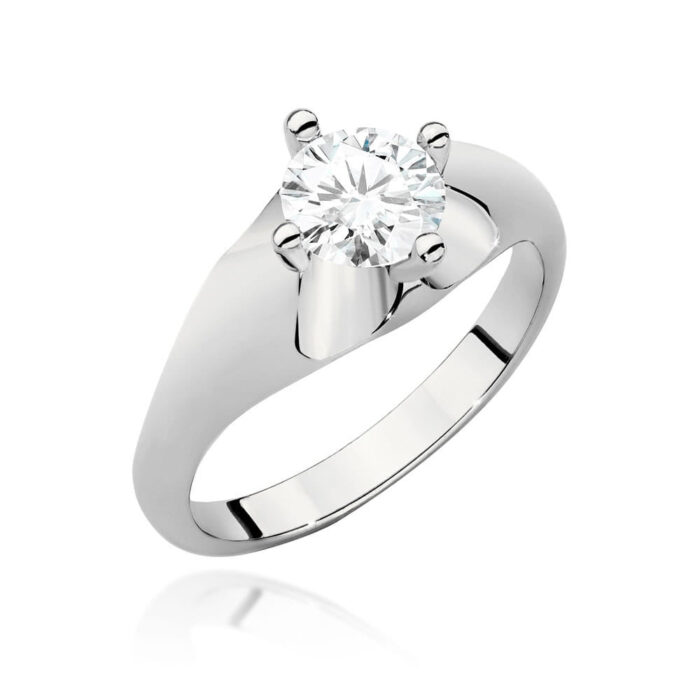 Inel Aur 14K cu Diamant 0.70 ct - Imagine 4