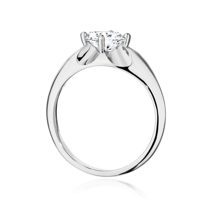 Inel Aur 14K cu Diamant 0.70 ct - Imagine 6