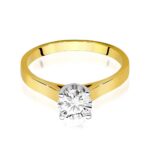 Inel Aur 14K cu Diamant 0.70 ct - Imagine 2