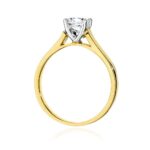 Inel Aur 14K cu Diamant 0.70 ct - Imagine 3
