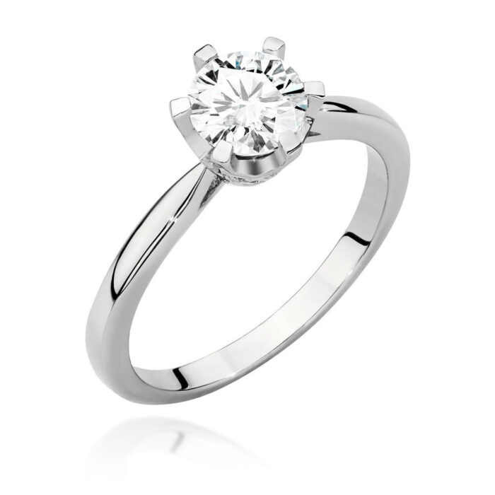 Inel Aur 14K cu Diamant 0.70 ct - Imagine 4