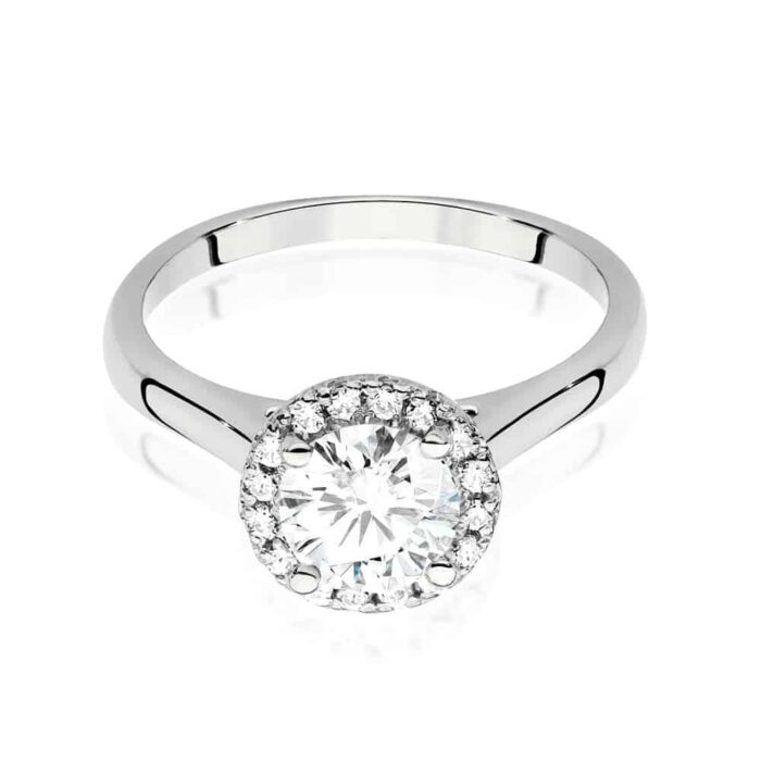 Inel Aur 14K cu Diamant 0.50 ct - Imagine 5