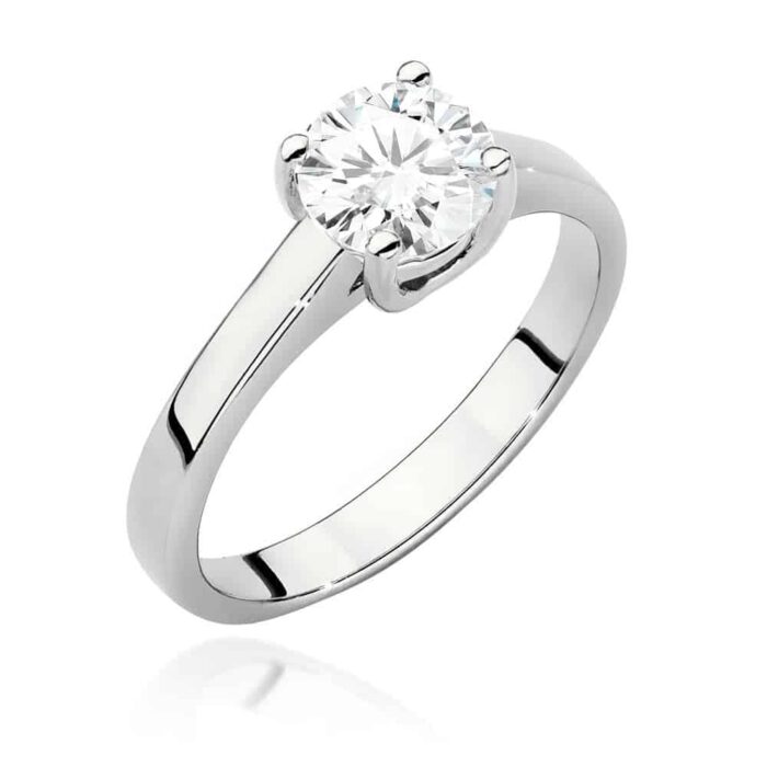 Inel Aur 14K cu Diamant 1.0 ct - Imagine 4