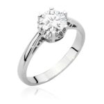 Inel Aur 14K cu Diamant 1.0 ct - Imagine 4