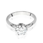 Inel Aur 14K cu Diamant 1.0 ct - Imagine 5