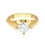 Inel Aur 14K cu Diamant 1.0 ct - Imagine 2