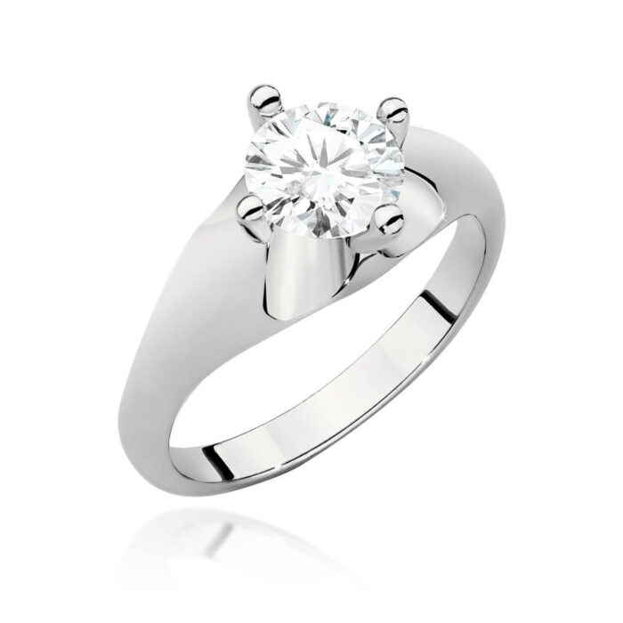 Inel Aur 14K cu Diamant 1.0 ct - Imagine 4