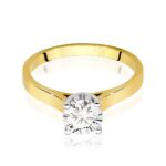 Inel Aur 14K cu Diamant 1.0 ct - Imagine 2