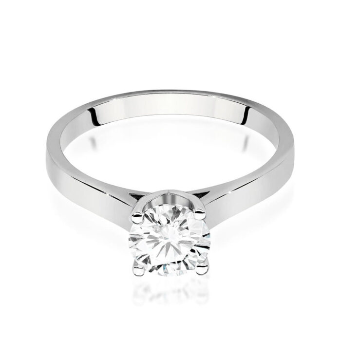 Inel Aur 14K cu Diamant 1.0 ct - Imagine 5