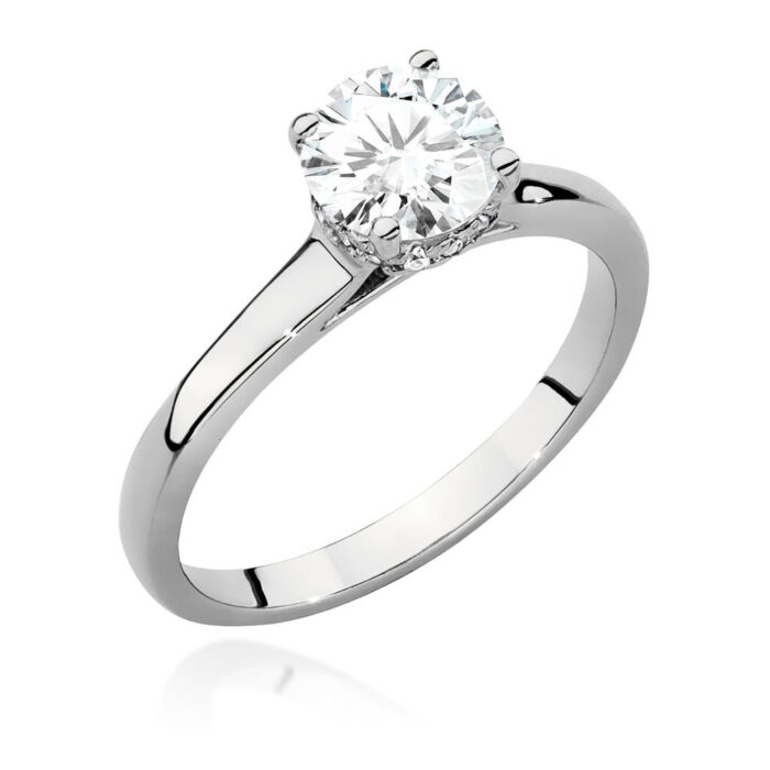 Inel Aur 14K cu Diamant 1.0 ct - Imagine 4