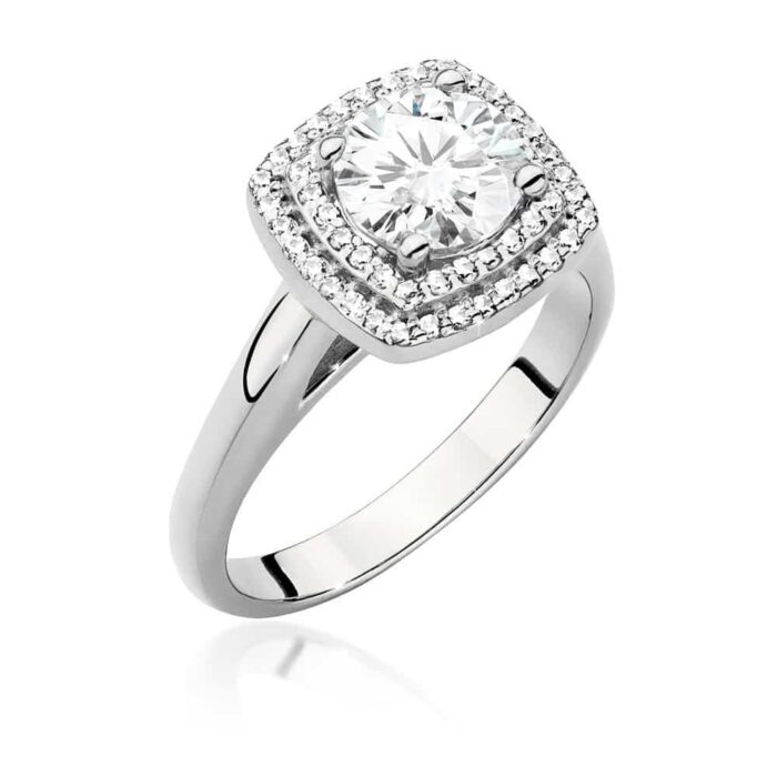 Inel Aur 14k cu Diamant 1.28 ct - Imagine 4