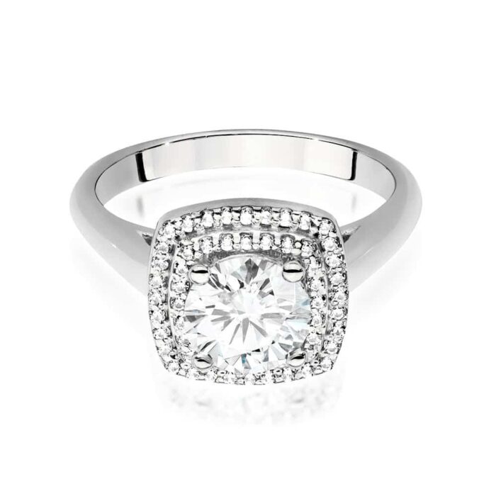Inel Aur 14k cu Diamant 1.28 ct - Imagine 5