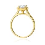 Inel Aur 14k cu Diamant 1.00 ct - Imagine 3