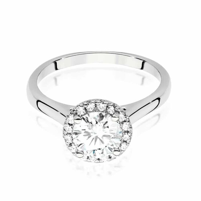 Inel Aur 14k cu Diamant 1.00 ct - Imagine 5