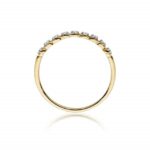Inel Aur 14k cu Diamante 0.045 ct - Imagine 3
