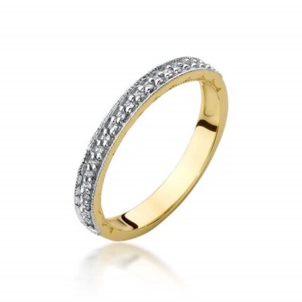 Inel Aur 14k cu Diamante 0.10 ct