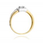 Inel Aur 14K cu Diamante 0.29 ct - Imagine 3