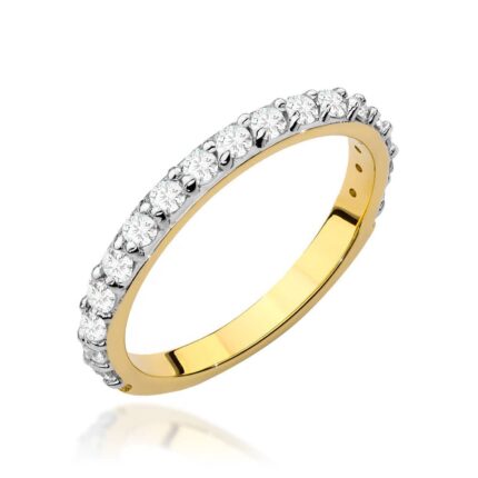 Inel Aur 14k cu Diamante 0.34 ct