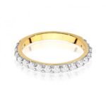 Inel Aur 14k cu Diamante 0.34 ct - Imagine 2