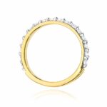Inel Aur 14k cu Diamante 0.34 ct - Imagine 3