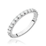 Inel Aur 14k cu Diamante 0.34 ct - Imagine 5