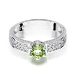 Inel Aur 14K cu Peridot 0.60 ct - Imagine 5