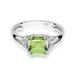 Inel Aur 14K cu Peridot 1.10 ct - Imagine 6