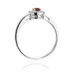 Inel Aur 14K cu Rubin 0.15 ct - Imagine 7