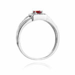 Inel Aur 14K cu Rubin 0.20 ct - Imagine 7