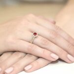 Inel Aur 14k cu Rubin 0.50 ct - Imagine 4