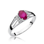 Inel Aur 14K cu Rubin 0.60 ct - Imagine 5