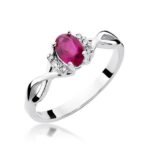 Inel Aur 14k cu Rubin 0.60 ct - Imagine 5