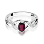 Inel Aur 14K cu Rubin 0.60 ct - Imagine 6