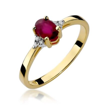 Inel Aur 14K cu Rubin 0.60 ct