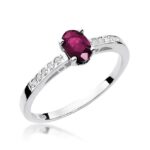 Inel Aur 14k cu Rubin 0.60 ct - Imagine 4
