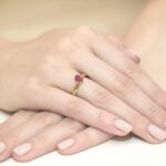 Inel Aur 14k cu Rubin 0.60 ct - Imagine 4