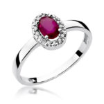 Inel Aur 14k cu Rubin 0.60 ct - Imagine 5