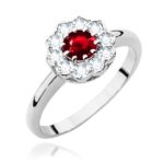 Inel Aur 14k cu Rubin 0.60 ct - Imagine 4